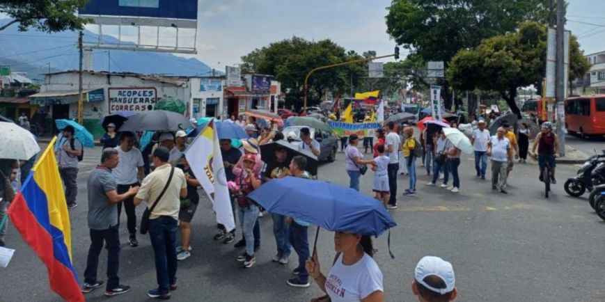 Cierres viales en Ibagué por marchas: tome precauciones