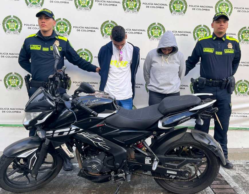 Capturados en Ibagué: Pareja de delincuentes detenida tras violento hurto en ‘La Vuelta del Chivo’