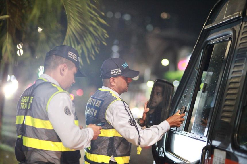 Fin de semana caótico en Ibagué: 161 conductores sancionados y una persona fallecida