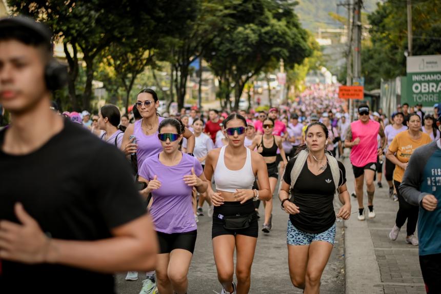 Más de 4.000 inscritos en la Carrera 5K del Día de la Mujer en Ibagué