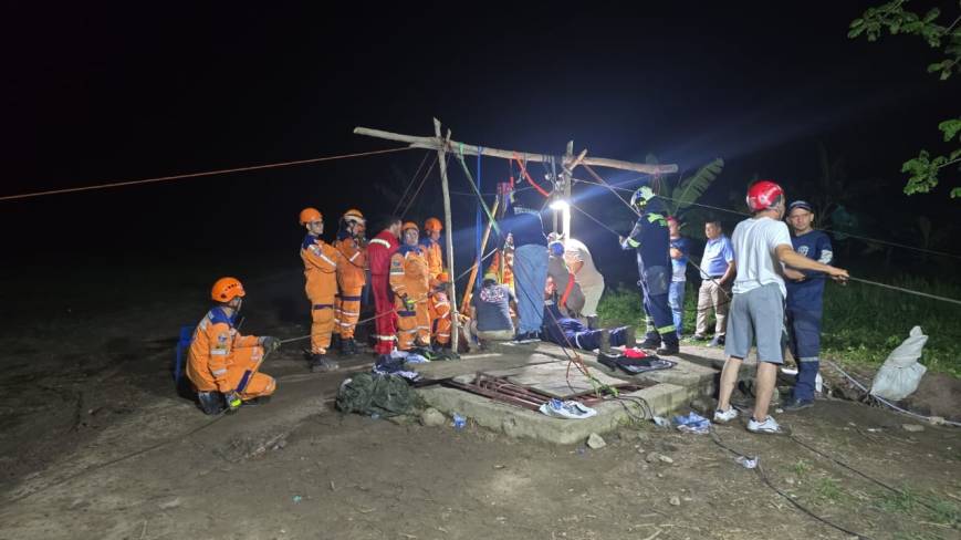 ¡Desgarrador! Adulto mayor fallece al caer a un aljibe de 20 metros en Coello