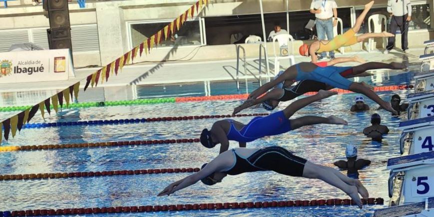 Ibagué vuelve al radar nacional con exitoso Campeonato Interclubes de Natación en la calle 42