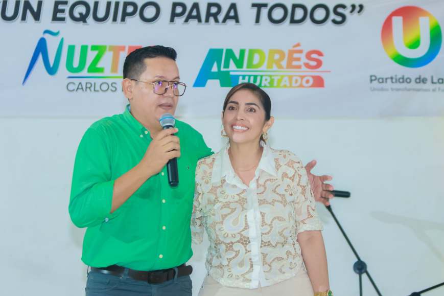 Carolina Hurtado lanza pulla a la clase política tradicional en evento del Partido de la U en Honda