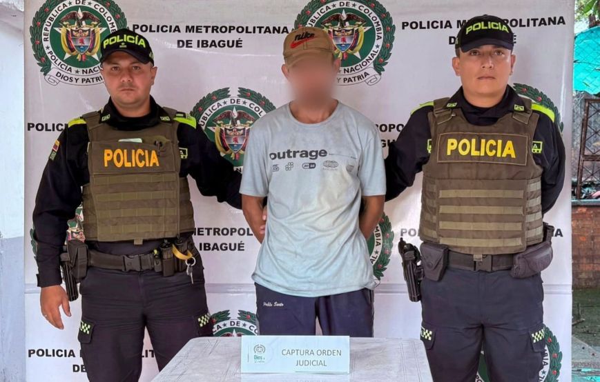 Capturado en Ibagué hombre condenado por homicidio