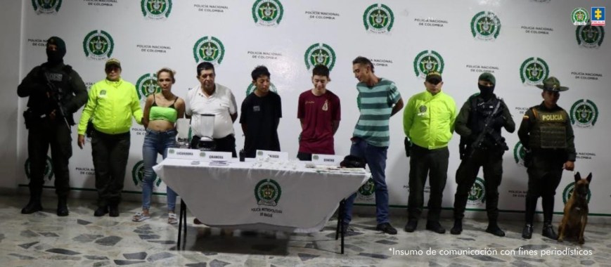 Desmantelan banda ‘Cuatro Vientos’ por microtráfico en el centro de Ibagué