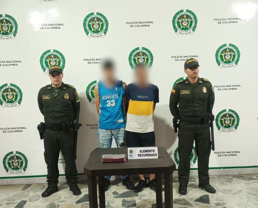 Capturan a dos hombres por hurto en el barrio Libertador de Ibagué