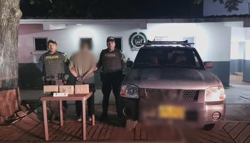 Capturado en Natagaima un hombre con clorhidrato de cocaína oculto en caleta de camioneta
