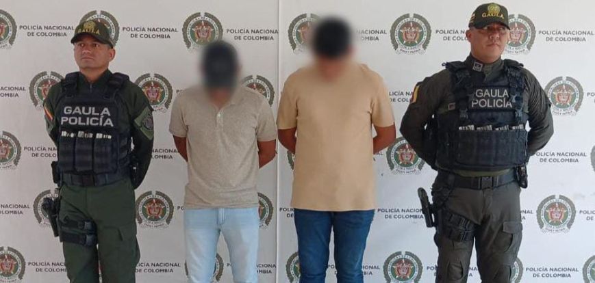 Capturan a dos señalados de secuestro extorsivo en megaoperativo del Gaula en Bogotá y San Antonio