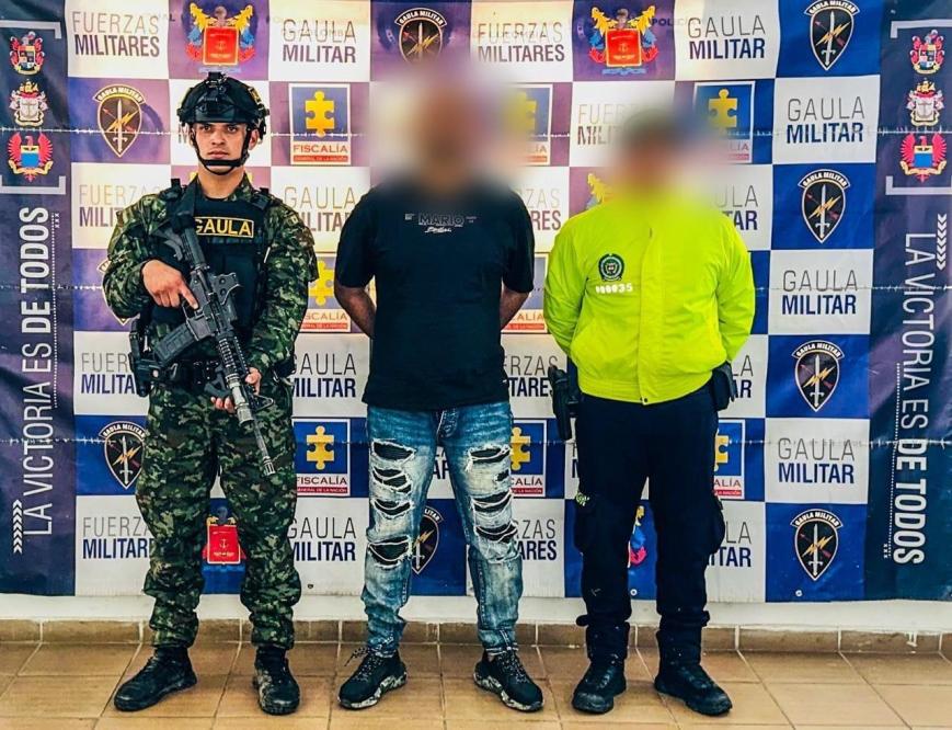 Cae alias ‘Rojo’, cabecilla del Clan del Golfo incluido en el cartel de los más buscados del Tolima