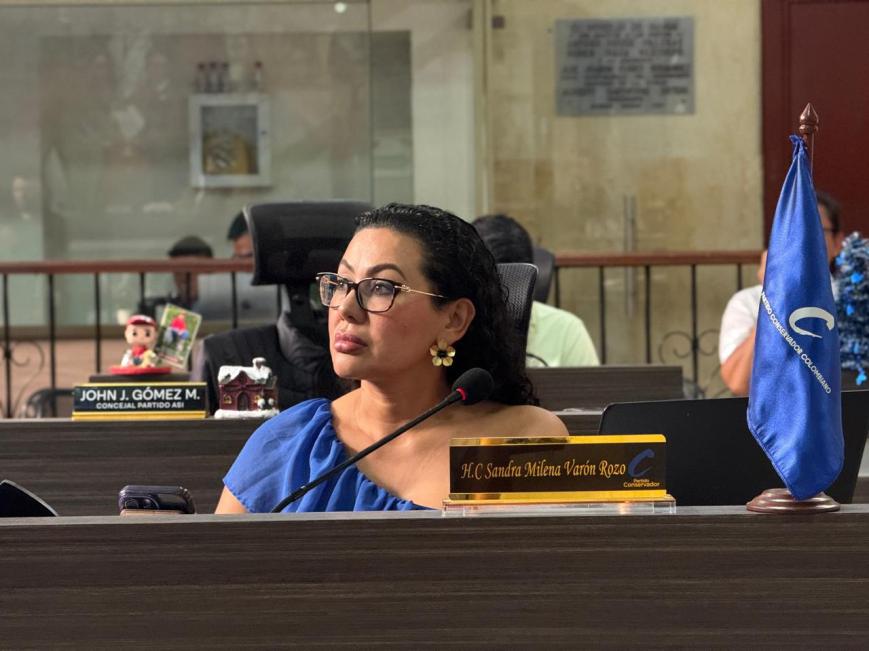 Concejal Sandra Varón alerta por retrasos y falta de recursos en proyectos de salud de Ibagué