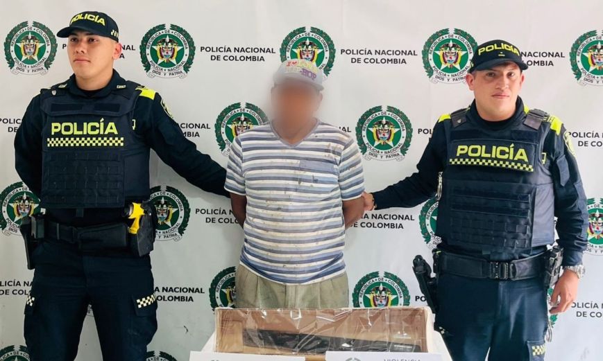 Adulto mayor fue capturado en el Cañón del Combeima por presunta agresión a su pareja