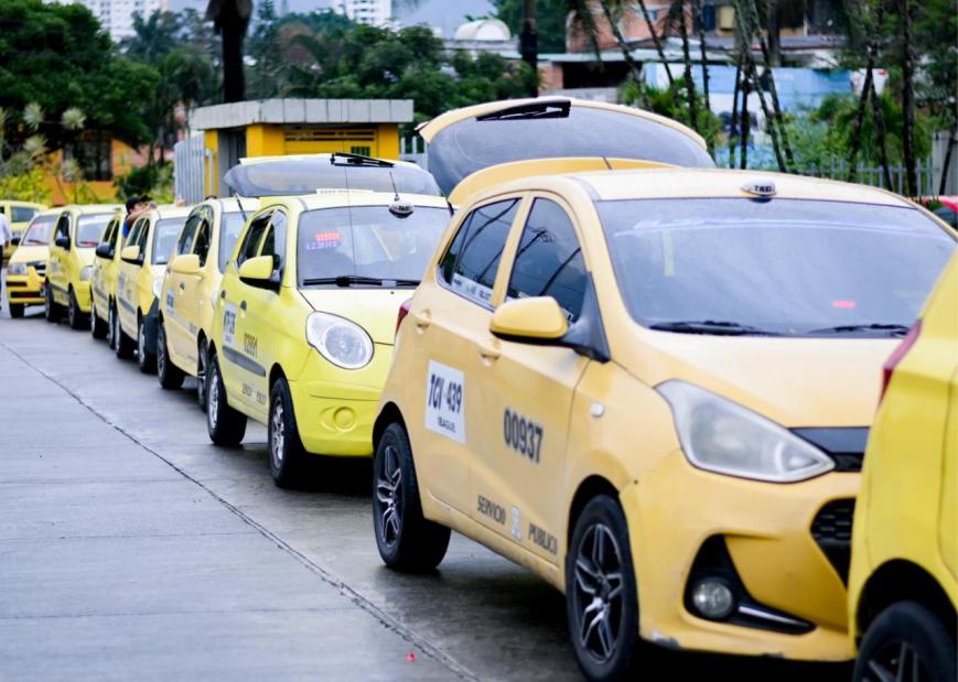 Suspenden el pico y placa para taxis en Ibagué durante la temporada de fin de año