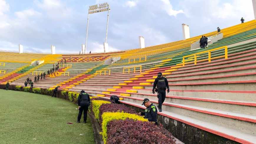 Final del FPC en Ibagué: más de mil policías, cierre a hinchas visitantes y ley seca alrededor del estadio