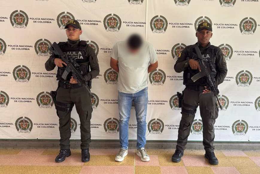 Capturan en Ibagué a alias “El Gordo”, investigado por presuntos vínculos con el Ejército Gaitanista