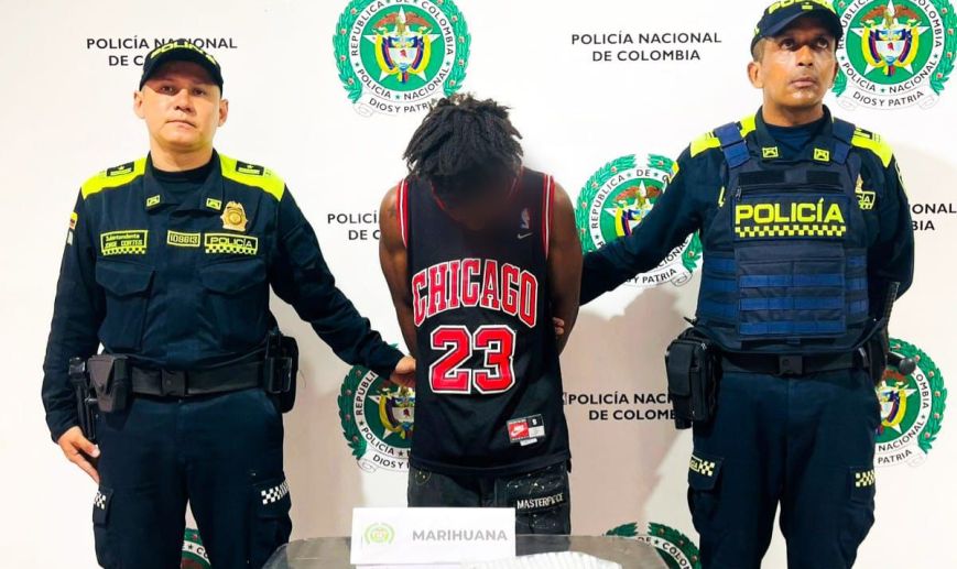 Capturan a hombre con 77 cigarrillos de marihuana en inmediaciones del parque Galarza
