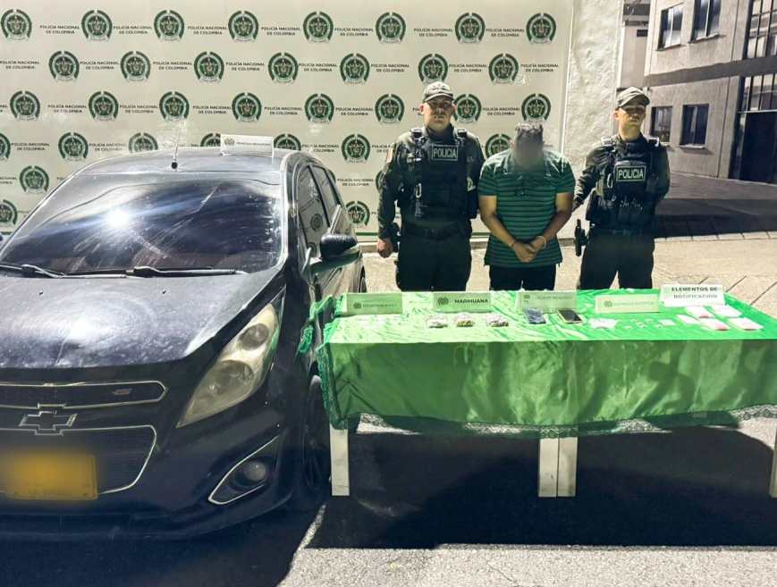 Capturan a alias ‘Dulce’ en Ibagué con cocaína, tussi y marihuana durante operativo en la comuna 12