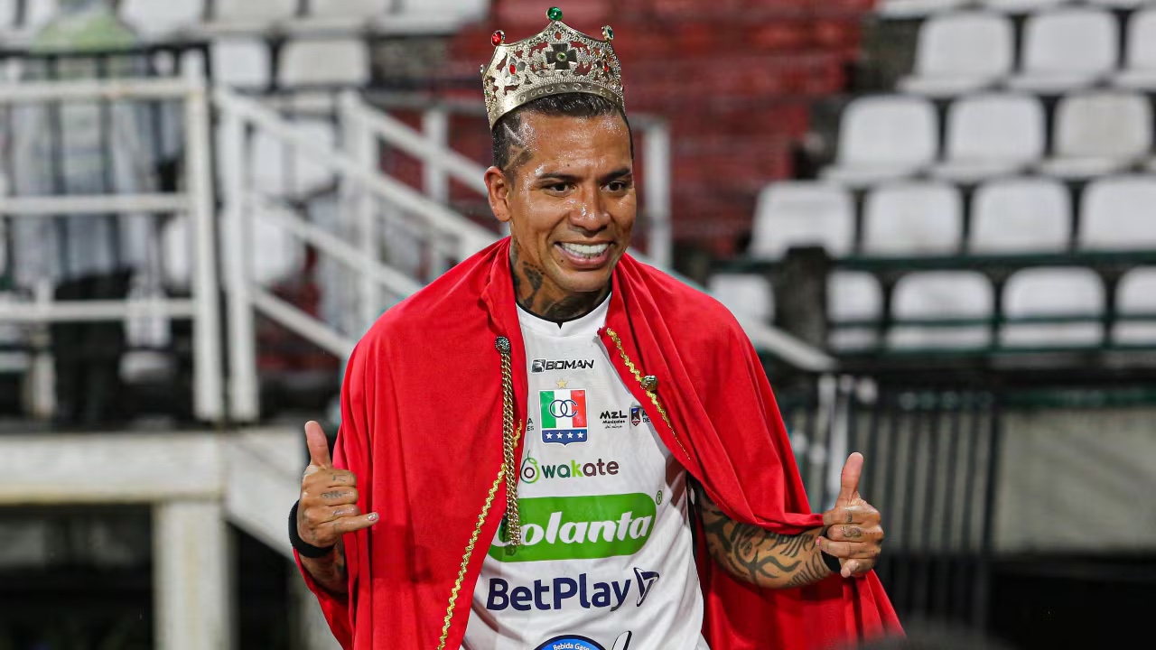 Dayro Moreno iguala a Sergio Galván como máximo goleador del Once Caldas